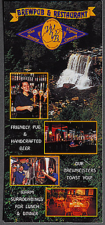 restraunt brochures and postcards