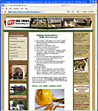 Building and Contracting Websites