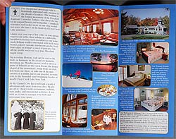 bed and breakfast brochures